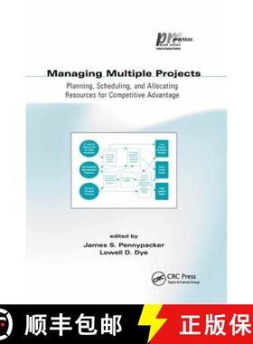 【3-4周达】Managing Multiple Projects : Planning, Scheduling, and Allocating Resources for Competitiv... [9780367396060]