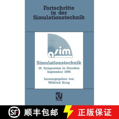 【3-4周达】Simulationstechnik: 10. Symposium in Dresden, September 1996 Tagungsband [9783528068899]