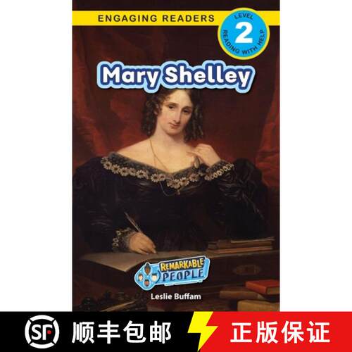【3-4周达】Mary Shelley: Remarkable People (Engaging Readers, Level 2) [9781778783227]