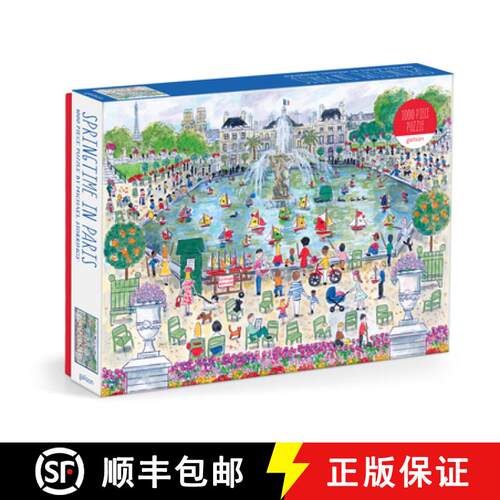 【3-4周达】Michael Storrings Springtime in Paris 1000 Piece Puzzle [9780735381544]