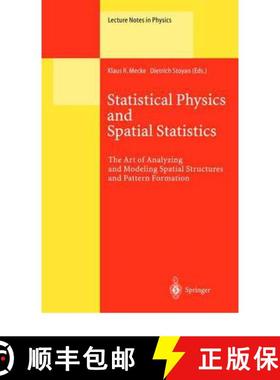 【3-4周达】Statistical Physics and Spatial Statistics : The Art of Analyzing and Modeling Spatial Str... [9783642087257]