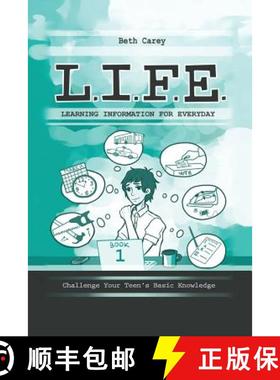 【3-4周达】L.I.F.E. Learning Information For Everyday: Challenge Your Teen's Basic Knowledge [9780996754804]