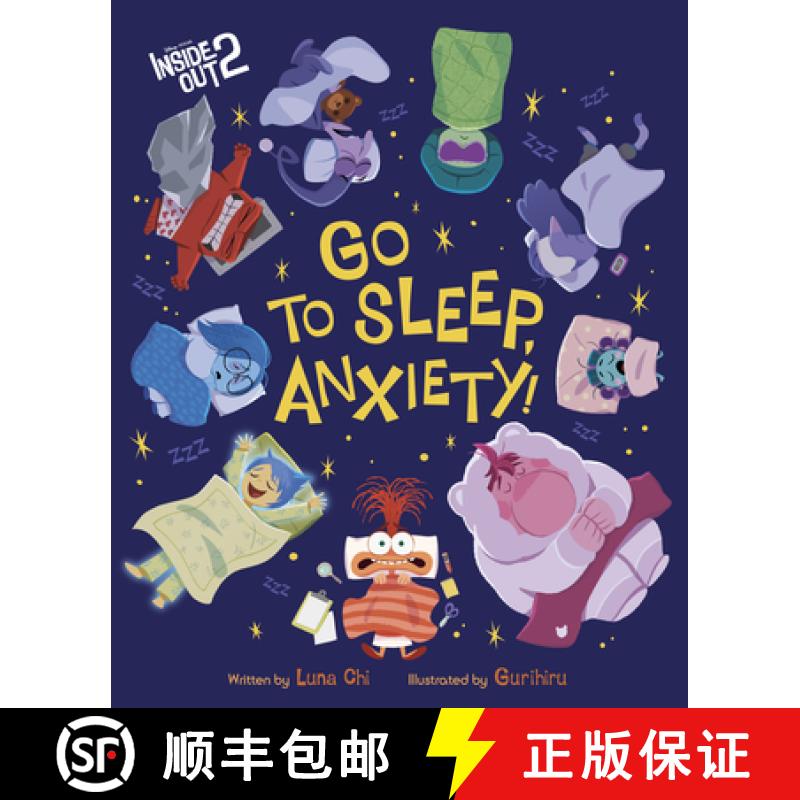 【3-4周达】Disney/Pixar Inside Out 2: Go to Sleep, Anxiety! [9781368100236]