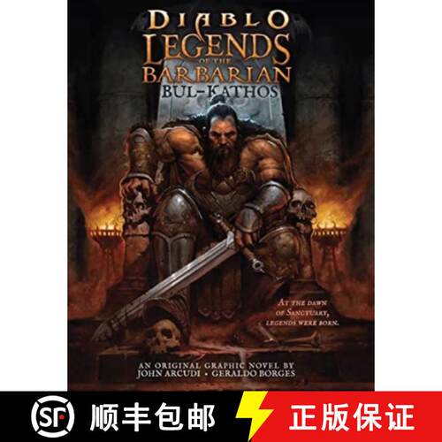 【3-4周达】精装 Diablo: Legends of the Barbarian Bul-Kathos [9781803366135]