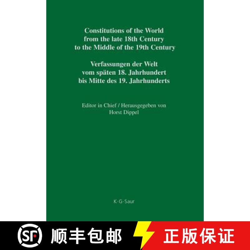 【3-4周达】National Constitutions / State Constitutions (Alabama - Frankland) / Nationale Verfassunge... [9783598357510]