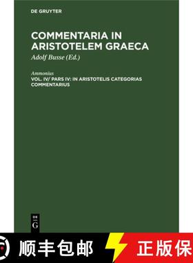 预订 In Aristotelis Categorias commentarius [9783111199832]