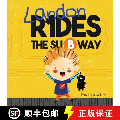 【3-4周达】Landon Rides the Subway [9781941434888]