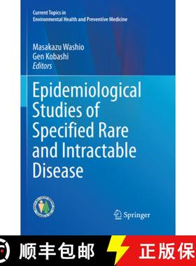 【3-4周达】Epidemiological Studies of Specified Rare and Intractable Disease [9789811345661]