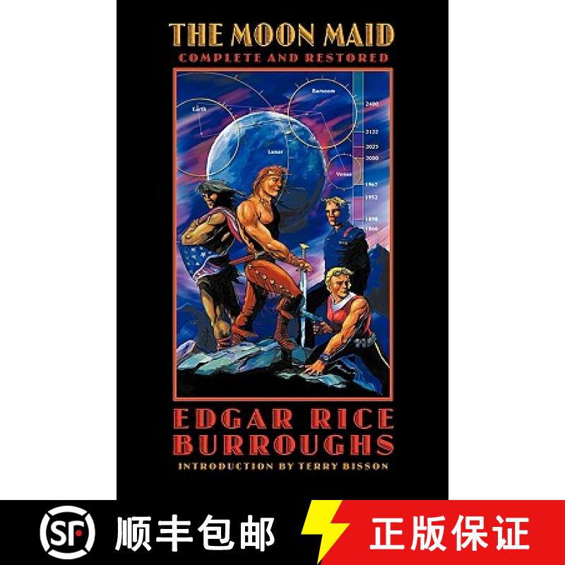 【3-4周达】Moon Maid: Complete and Restored [9780803262003]