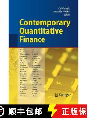【3-4周达】Contemporary Quantitative Finance : Essays in Honour of Eckhard Platen [9783642438585]