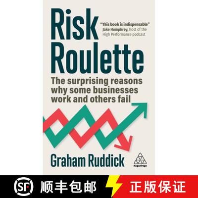 【3-4周达】精装 Risk Roulette – The Surprising Reasons Why Some Businesses Work and Others Fail [9781398616073]
