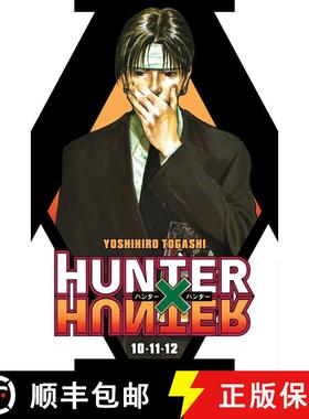 【3-4周达】Hunter x Hunter (3-in-1 Edition), Vol. 4: Includes vols. 10, 11 & 12 [9781974758876]