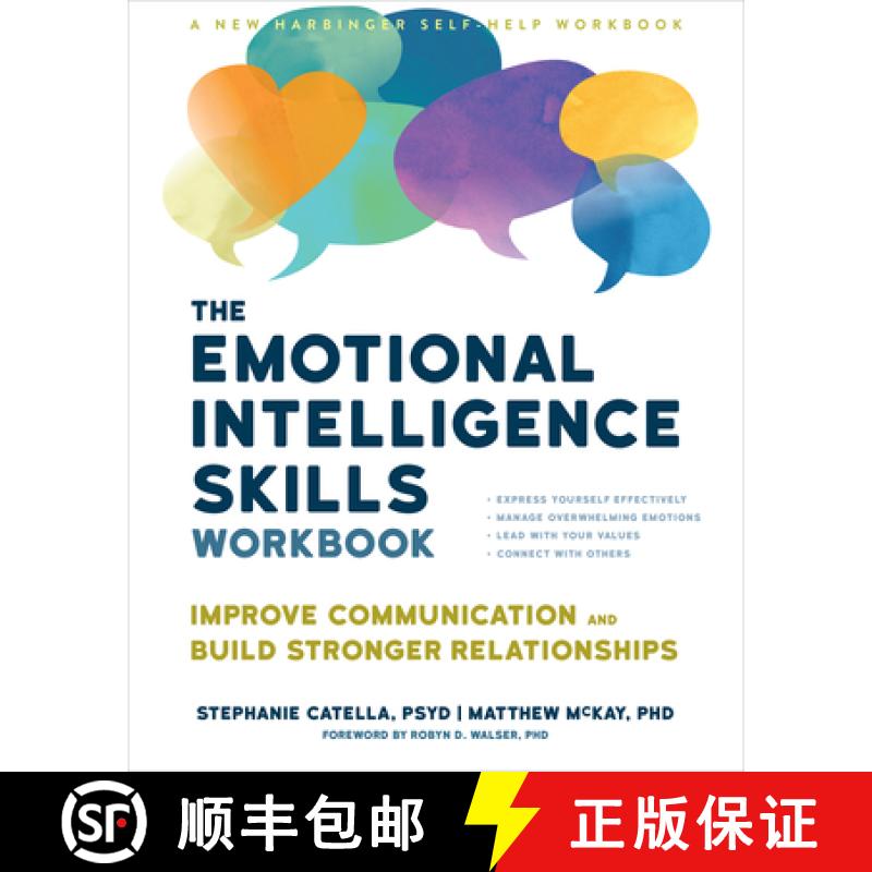 【3-4周达】The Emotional Intelligence Skills Workbook: Improve Communication and Build Stronger Relat... [9781648482311]