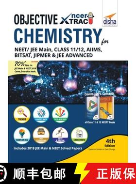 【3-4周达】Objective NCERT Xtract Chemistry for NEET/ JEE Main, Class 11/ 12, AIIMS, BITSAT, JIPMER, ... [9789388919982]