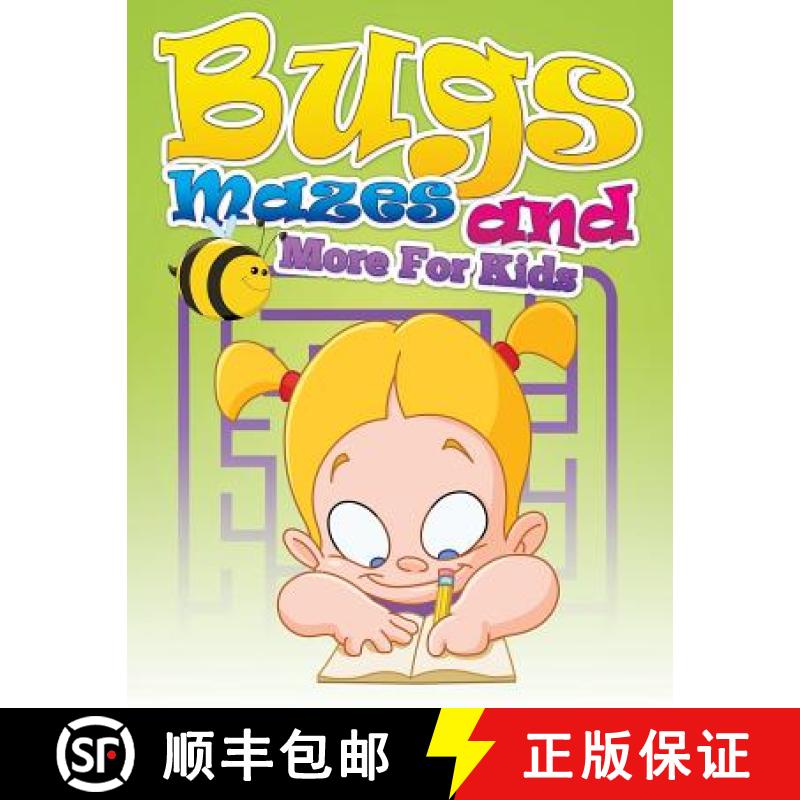 【3-4周达】Bugs, Mazes and More for Kids [9781634285056]