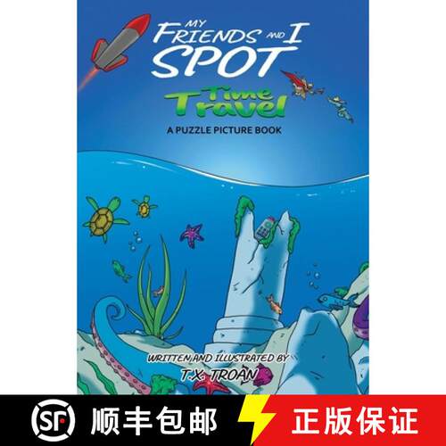 【3-4周达】精装 My Friends and I Spot Time Travel: A Puzzle Picture Book [9781069083708]