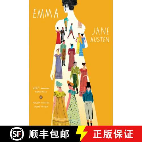 【3-4周达】Emma: 200th-Anniversary Annotated Edition (Penguin Classics Deluxe Edition) [9780143107712]