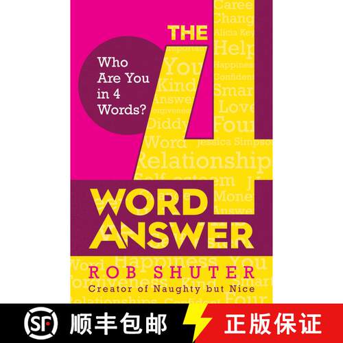 【3-4周达】精装 The 4 Word Answer: Who Are You in 4 Words? [9781637580226]
