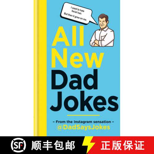 【3-4周达】精装 All New Dad Jokes: The SUNDAY TIMES bestseller from the Instagram sensation @DadSaysJ... [9781788401746]