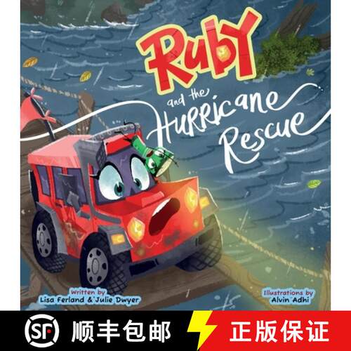 【3-4周达】Ruby and the Hurricane Rescue: A Stormy Adventure About Bravery, Calm, and Helping Others [9789198580563]