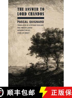 【3-4周达】The Answer to Lord Chandos [9781939663931]