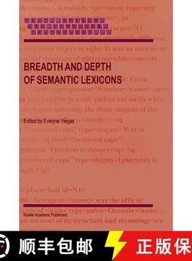 【3-4周达】Breadth and Depth of Semantic Lexicons [9780792360391]