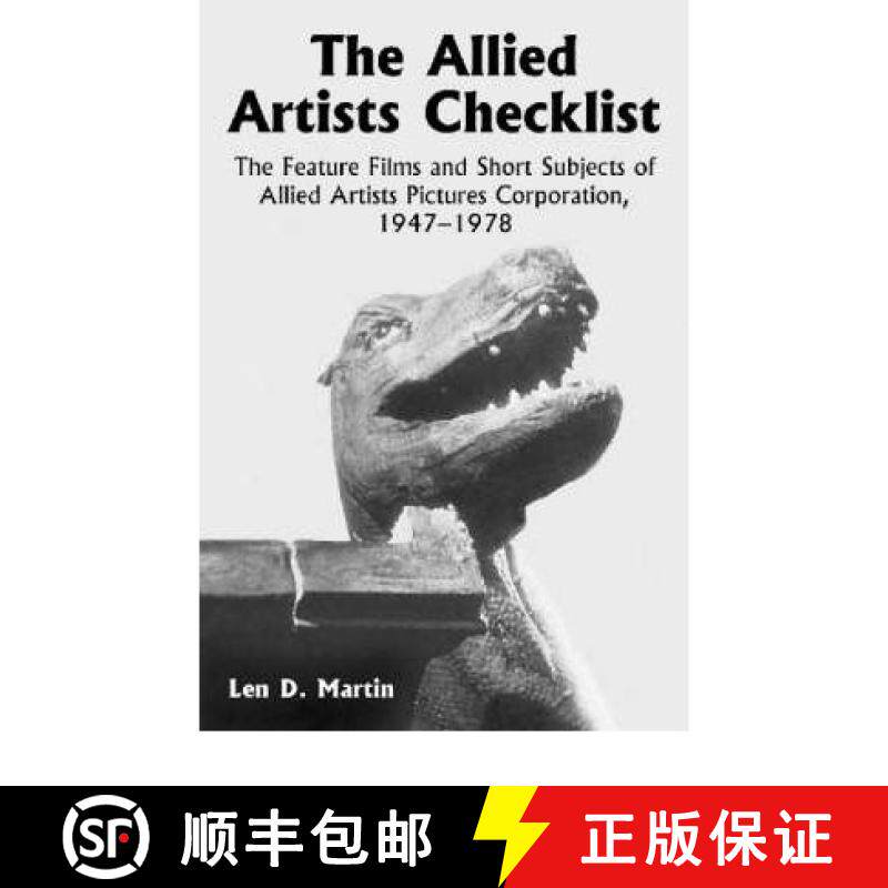 【3-4周达】The Allied Artists Checklist : The Feature Films and Short Subjects of Allied Artists Pict... [9780786411139]