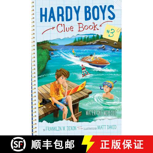 【3-4周达】精装 Water-Ski Wipeout, 3 [9781481450560]