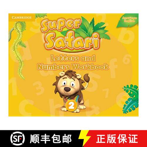 【3-4周达】Super Safari American English Level 2 Letters and Numbers Workbook [9781316609514]
