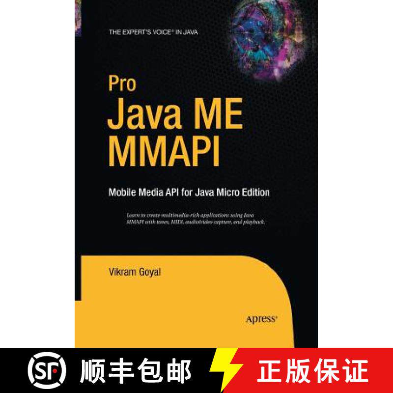 【3-4周达】Pro Java ME MMAPI : Mobile Media API for Java Micro Edition [9781484220948]