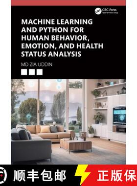 【3-4周达】Machine Learning and Python for Human Behavior, Emotion, and Health Status Analysis [9781032544786]