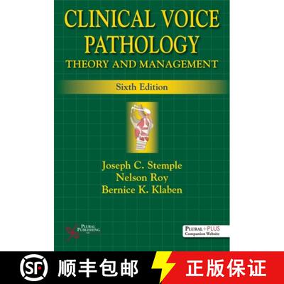 【3-4周达】Clinical Voice Pathology : Theory and Management [9781635500288]