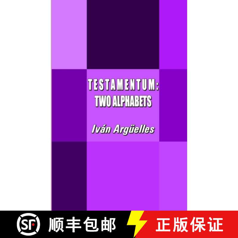 预订 T E S T A M E N T U M: Two Alphabets [9789390202515]