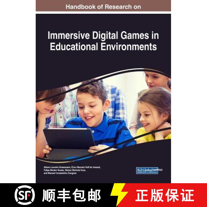【3-4周达】Handbook of Research on Immersive Digital Games in Educational Environments [9781522557906]