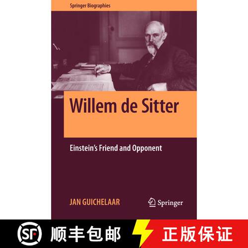 【3-4周达】精装 Willem de Sitter : Einstein's Friend and Opponent [9783319983363]