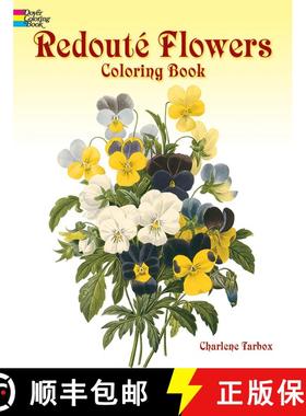 预订 Redouté Flowers Coloring Book [9780486400556]