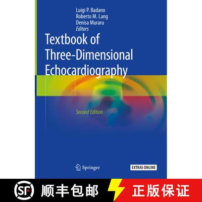 【3-4周达】精装 Textbook of Three-Dimensional Echocardiography (Second Edition 2019) [9783030140304]