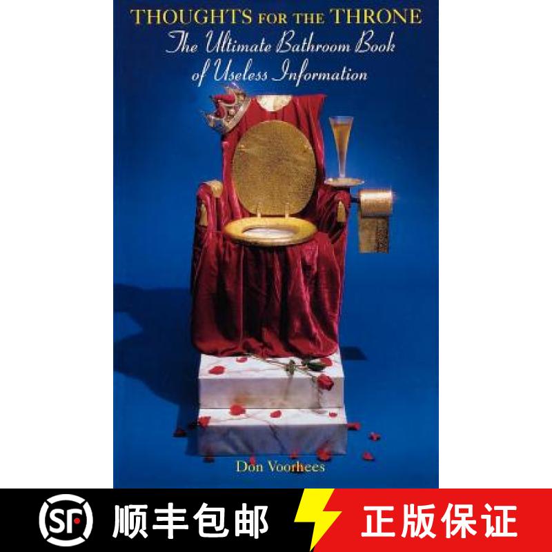 【3-4周达】Thoughts For The Throne: The Ultimate Bathroom Book of Useless Information [9780806516509]