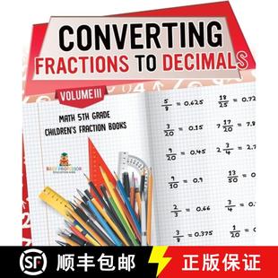 Decimals Volume Converting Fraction Children III Books 5th Fractions Grade 4周达 9798869414588 Math