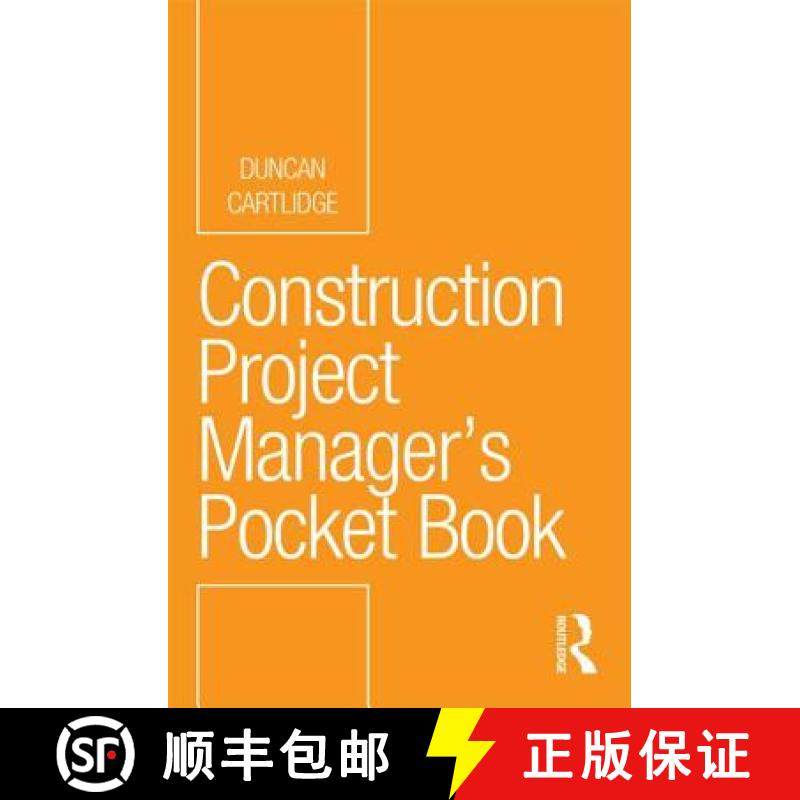 【3-4周达】Construction Project Manager's Pocket Book [9780415732390]