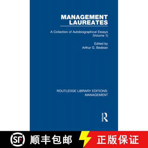 【3-4周达】精装 Management Laureates: A Collection of Autobiographical Essays (Volume 1) [9780815356684]