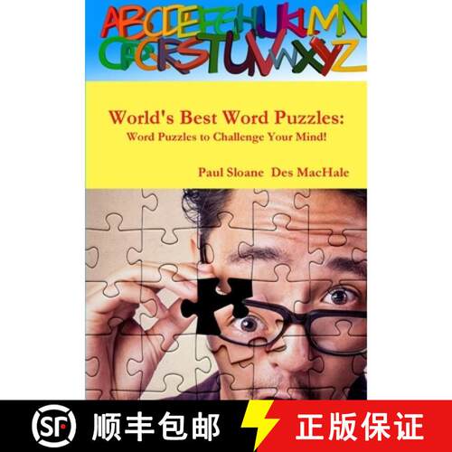 【3-4周达】World's Best Word Puzzles: Word Puzzles to Challenge Your Mind! [9780244237882]