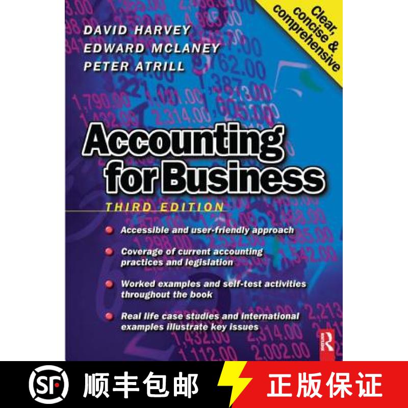 【3-4周达】ACCOUNTING FOR BUSINESS 3ED [9781138143647]