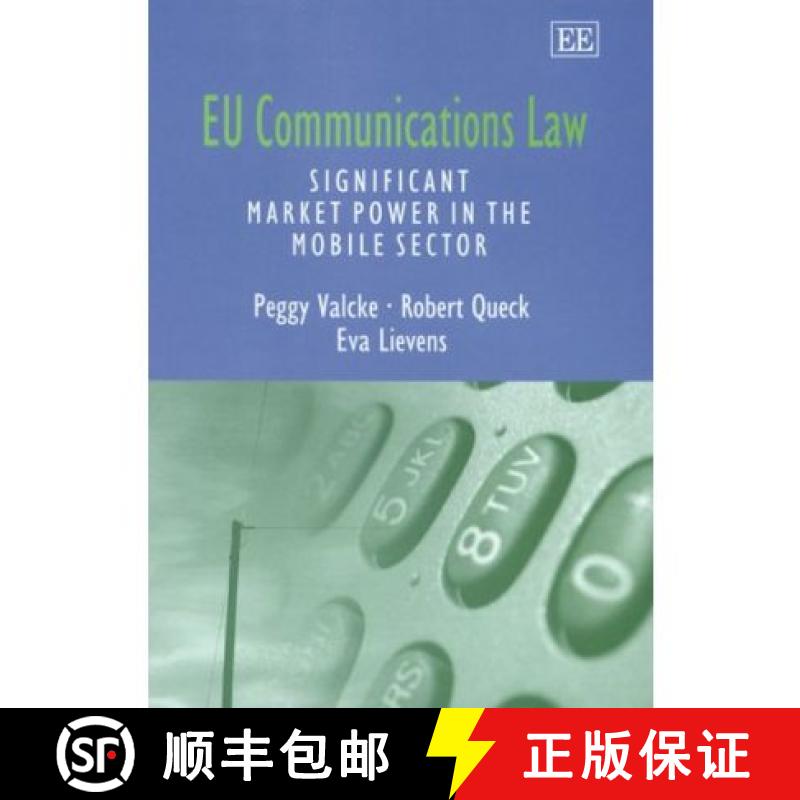 【3-4周达】EU Communications Law [9781845424169]