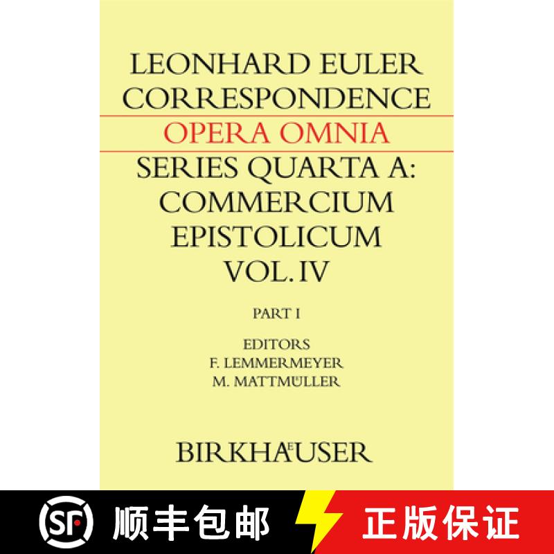 【4周达】Correspondence of Leonhard Euler with Christian Goldbach: Volume 1 [9783034808927]