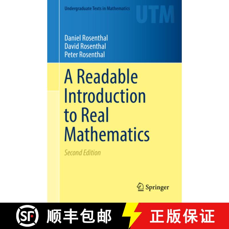 【3-4周达】A Readable Introduction to Real Mathematics [9783030006310]