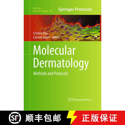 【3-4周达】Molecular Dermatology : Methods and Protocols (Softcover reprint of the original 1st ed. 2... [9781493959778]