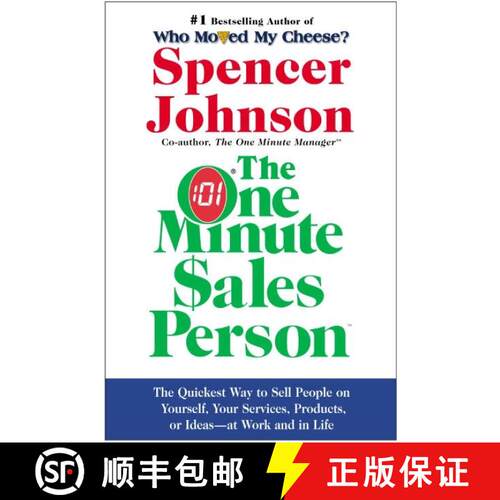 【3-4周达】精装 One Minute Sales Person, The: The Quickest Way to Sell People on Yourself, Your Servi... [9780060514921]