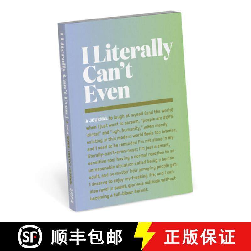 【3-4周达】Knock Knock Literally Can’t Even Mini Inner Truth Journal (Pastel Version) [9781683495338]