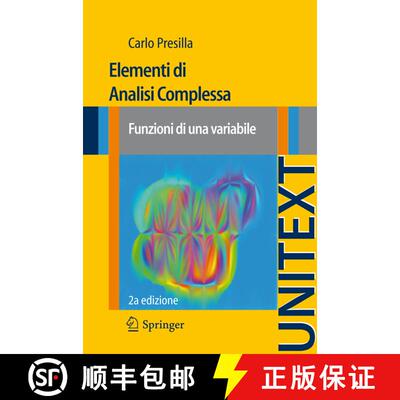 【3-4周达】Elementi di Analisi Complessa : Funzioni di una variabile (2a ed. 2014) [9788847055001]